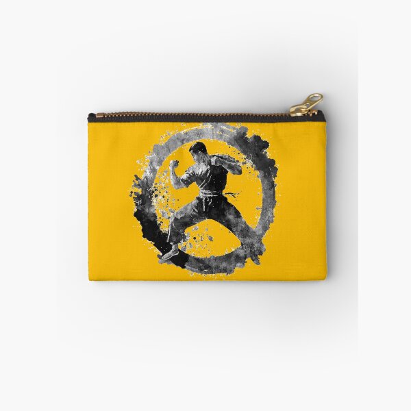 Item preview,  Martial arts fighter inside a stylized grunged circle designed and sold by Jarmo Piironen.