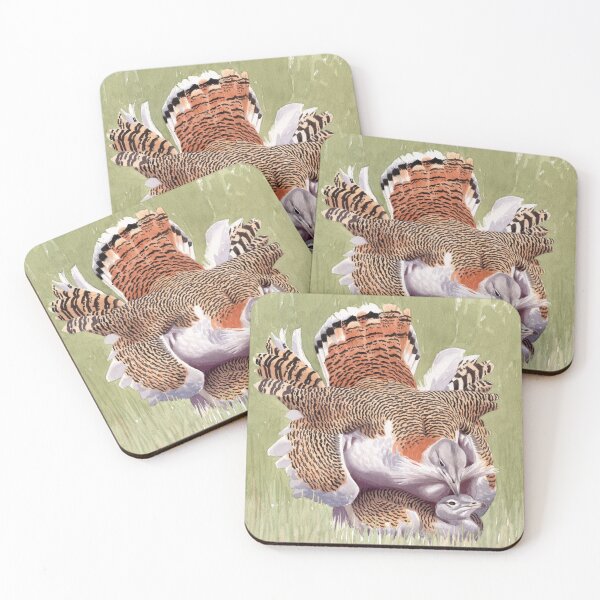 Item preview, Mating Great Bustards designed and sold by kokayart.