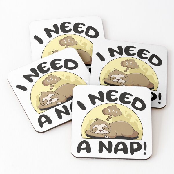 Item preview, I Need a Nap, Sloth Nap, Funny Gift for Sloth Lover designed and sold by DADA635.