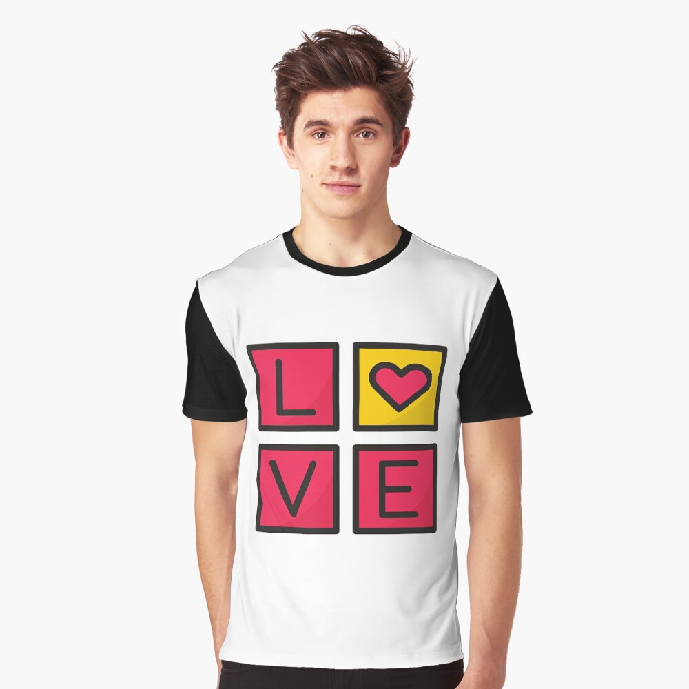 4 squares to tell you love | Essential T-Shirt