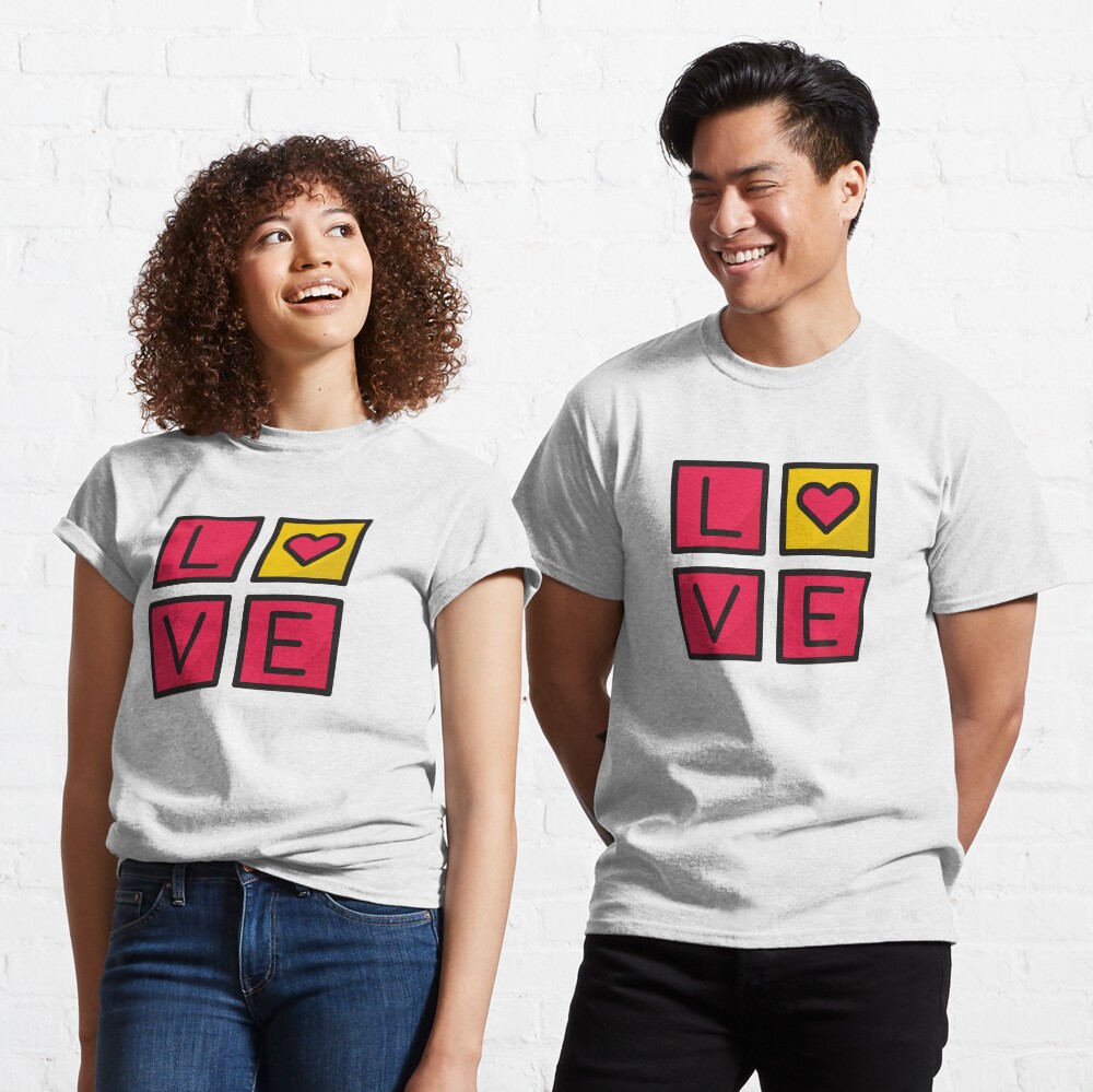 4 squares to tell you love | Essential T-Shirt