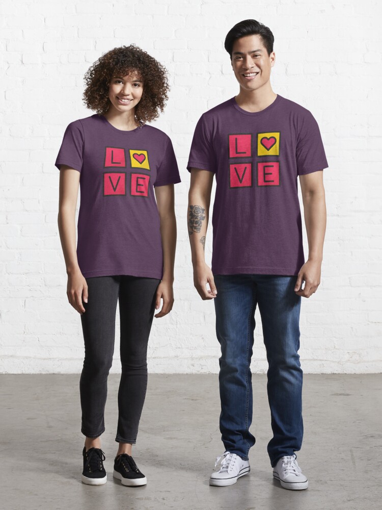 4 squares to tell you love | Essential T-Shirt