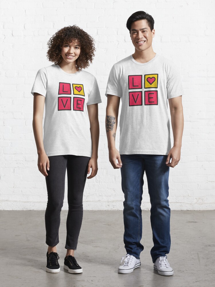 4 squares to tell you love | Essential T-Shirt