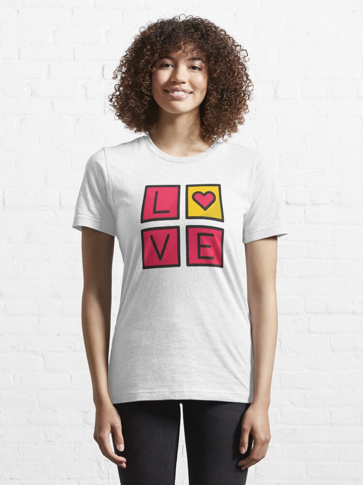 4 squares to tell you love | Essential T-Shirt