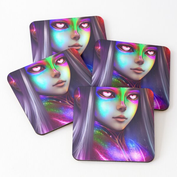 Item preview, Adorable anime girl from the future - space designed and sold by Dalive.