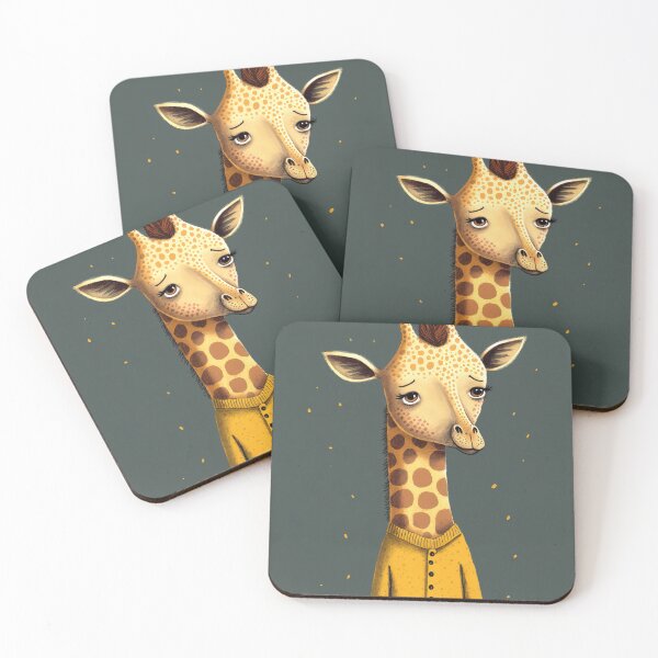 Item preview, Giraffe Portrait designed and sold by timea.