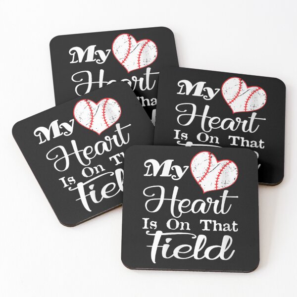 Item preview, Womens My Heart Is On That Field Baseball V-Neck  designed and sold by guyebeder.