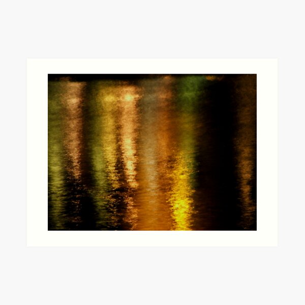 River Blush Art Print