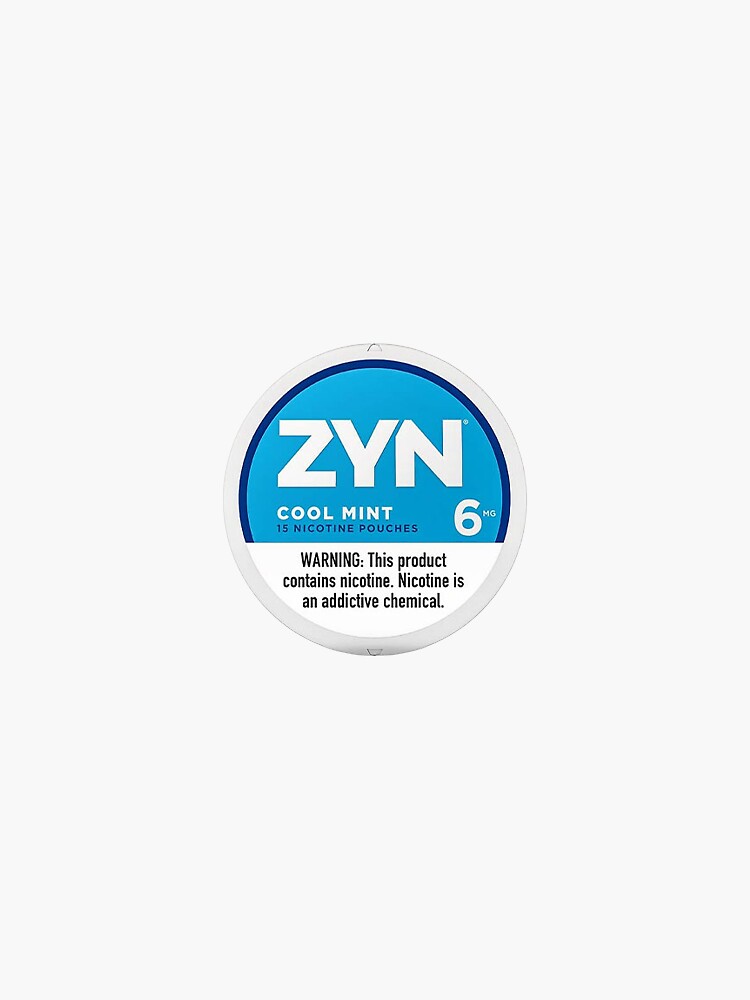 ZYN Cool Mint Can | Sticker