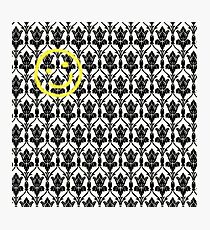 BBC Sherlock 'Bored Smiley Face' Photographic Print