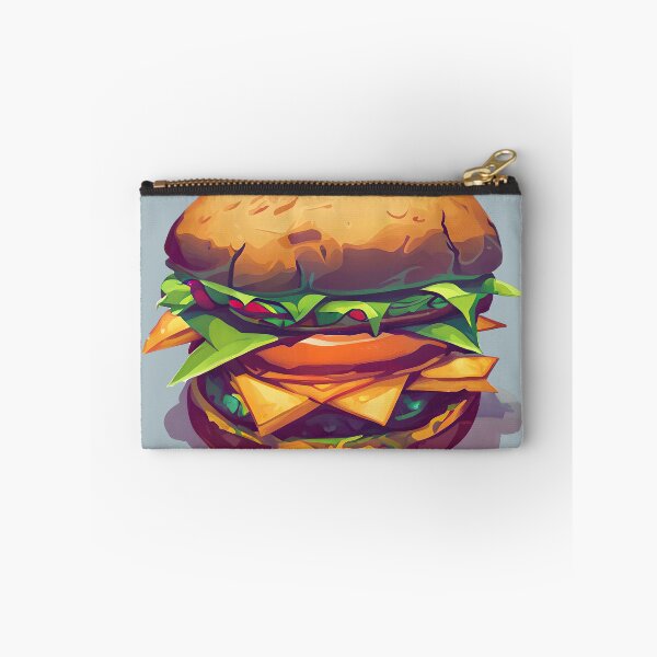 Item preview, Lettuce and Onion Rings Cheese Burger designed and sold by Chubuter.