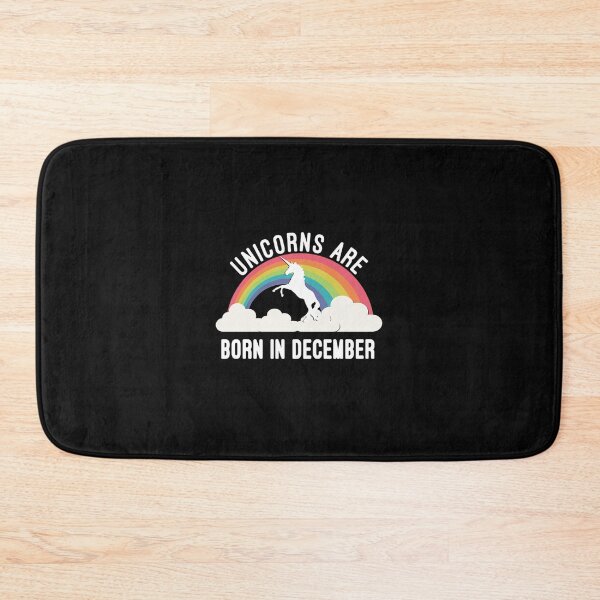 Item preview, unicorns are born in december designed and sold by thenaeemmalik.