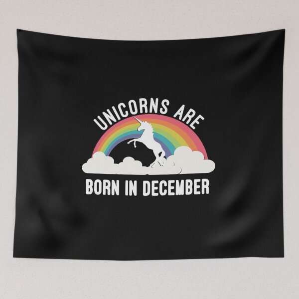 Item preview, unicorns are born in december designed and sold by thenaeemmalik.