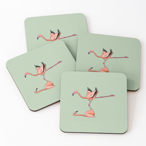Item preview, Flamingo Acroyoga designed and sold by Huebucket.