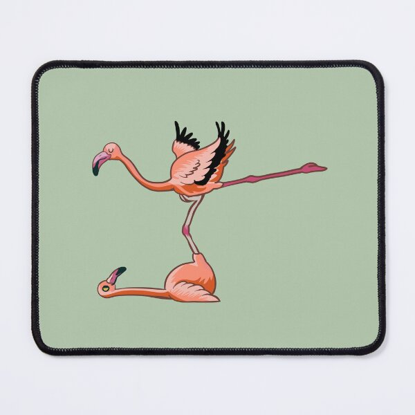 Item preview, Flamingo Acroyoga designed and sold by Huebucket.