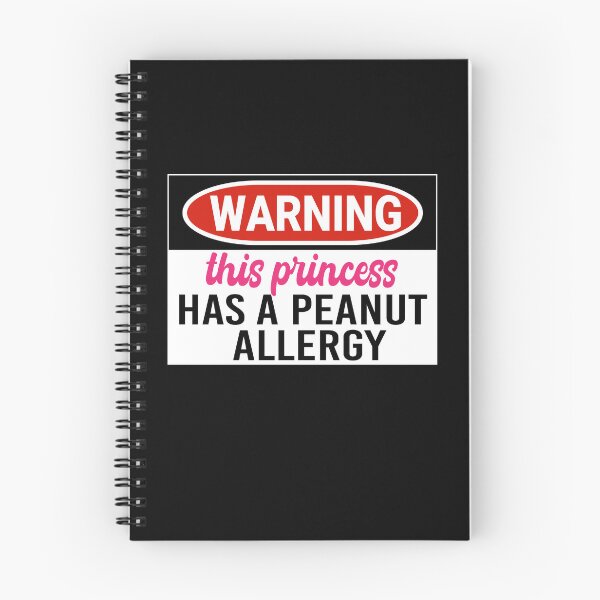 Item preview, Warning this Princess has a Peanut Allergy - Peanut Allergy Awareness Warning Sign designed and sold by jojosign.