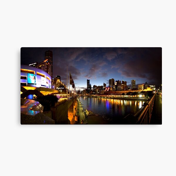 Item preview, Melbourne skyline at night designed and sold by AndrewB.