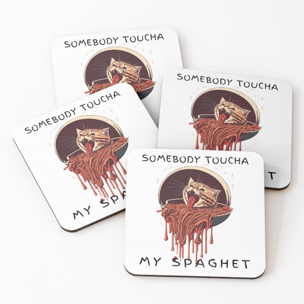 Item preview, Somebody Toucha My Spaghet meme  designed and sold by artfartzzz.