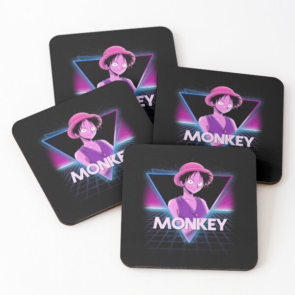 Item preview, Monkey Retro Triangle One Piece   - Tshirt designed and sold by HoshiJuku.
