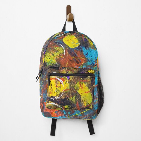 Item preview, Rugged -  cool unique modern colorful intuitive abstract art designed and sold by AdzSpirit.