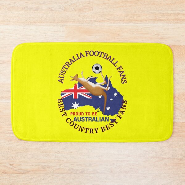 Item preview, AUSTRALIA FOOTBALL FANS COLORFUL UNIQUE designed and sold by al21ex.