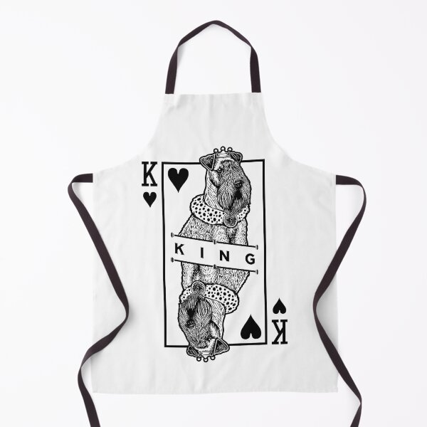 Item preview, Kerry Blue Terrier King Of Hearts Funny Dog Lover Pop Art designed and sold by GrandeDuc.