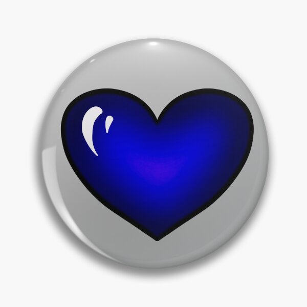 Item preview, Blue heart designed and sold by Neevyy.