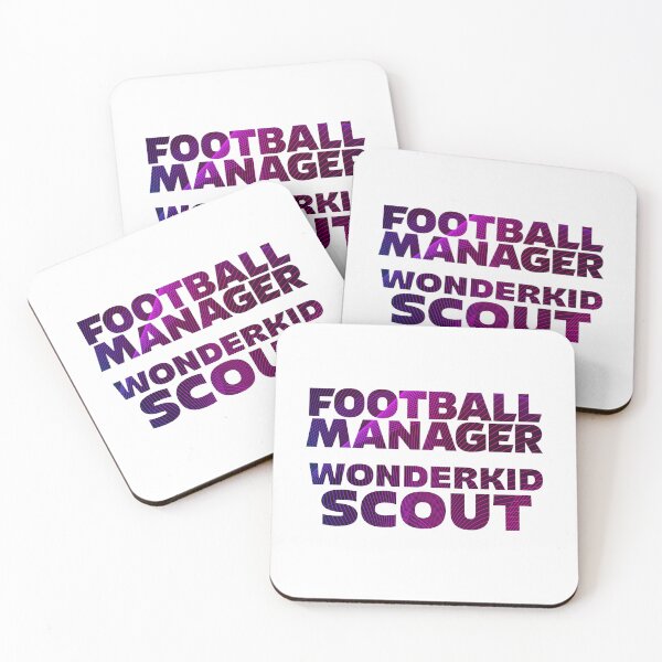 Item preview, Football Manager Wonderkid Scout Geo Purple designed and sold by VRedBaller.