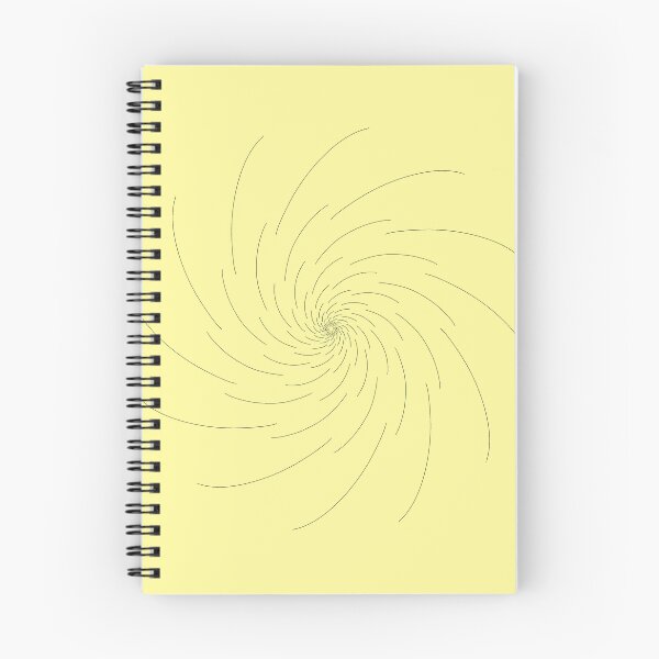 Item preview, Large Simple Spiral - Pale yellow designed and sold by SmoofyMcDoodle.