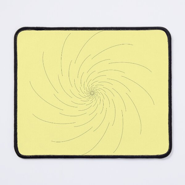 Item preview, Large Simple Spiral - Pale yellow designed and sold by SmoofyMcDoodle.