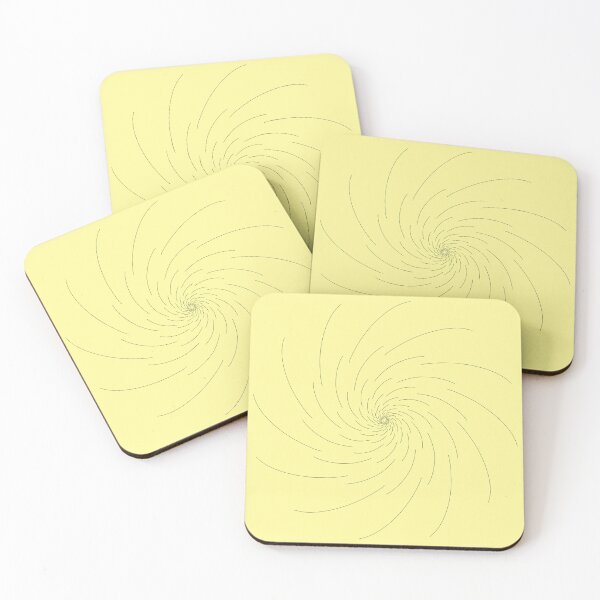 Item preview, Large Simple Spiral - Pale yellow designed and sold by SmoofyMcDoodle.