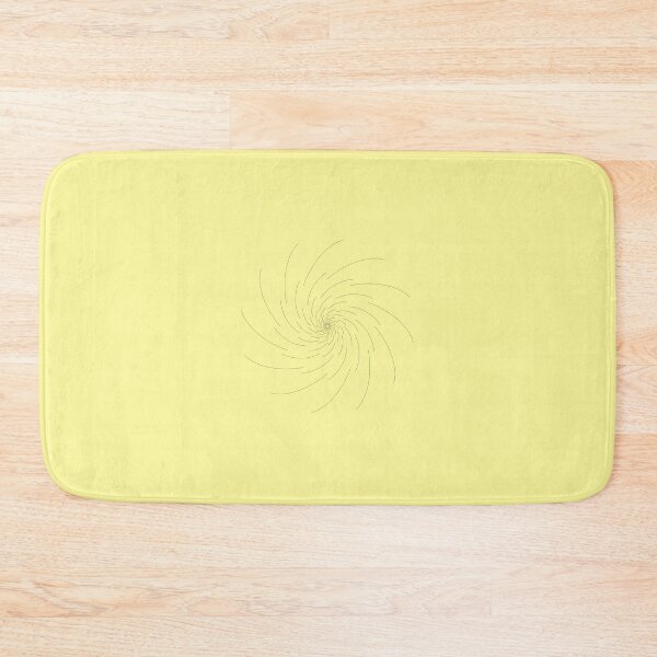Item preview, Large Simple Spiral - Pale yellow designed and sold by SmoofyMcDoodle.