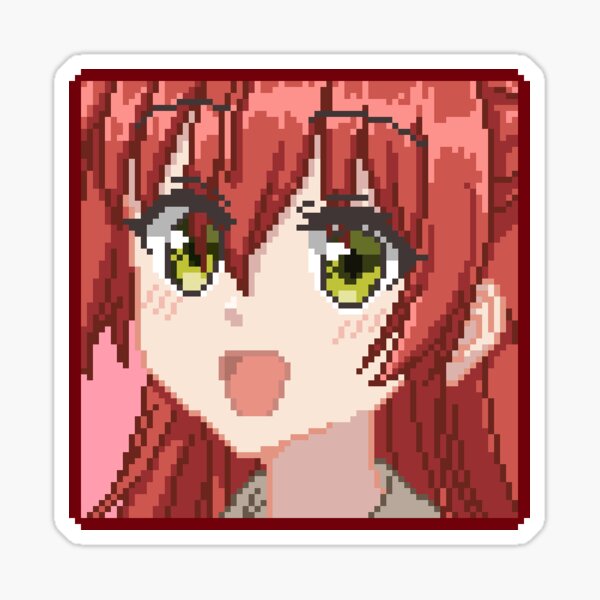 Aperçu de l'œuvre Bocchi Le Rock Pixel - Kita Ikuyo créée et vendue par FumioNazu.