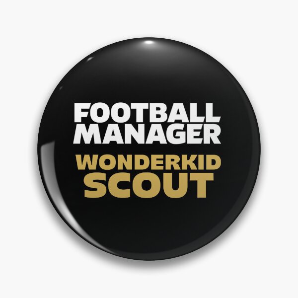 Item preview, Football Manager Wonderkid Scout White Gold designed and sold by VRedBaller.