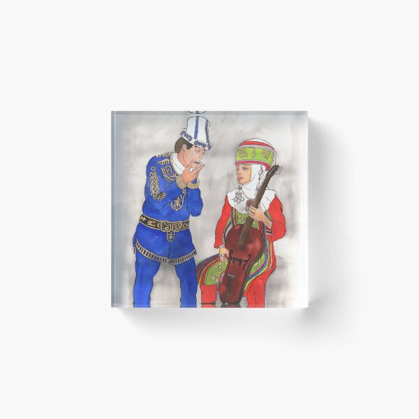 Aperçu de l'œuvre Duo kirghize créée et vendue par madguru.