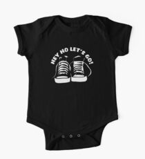 Hey, lass uns gehen Baby Body Kurzarm