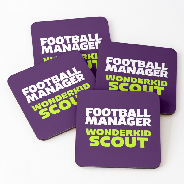 Item preview, Football Manager Wonderkid Scout White Green designed and sold by VRedBaller.