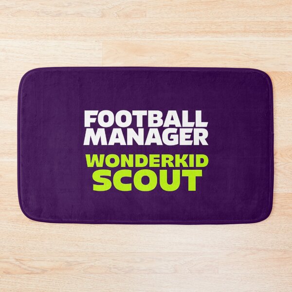 Artikelvorschau, Football Manager Wunderkind Scout Weiß Grün entworfen und verkauft von VRedBaller.