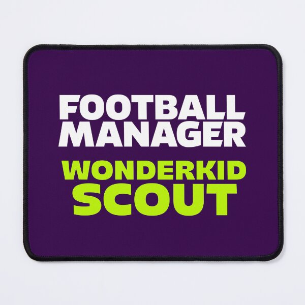 Item preview, Football Manager Wonderkid Scout White Green designed and sold by VRedBaller.