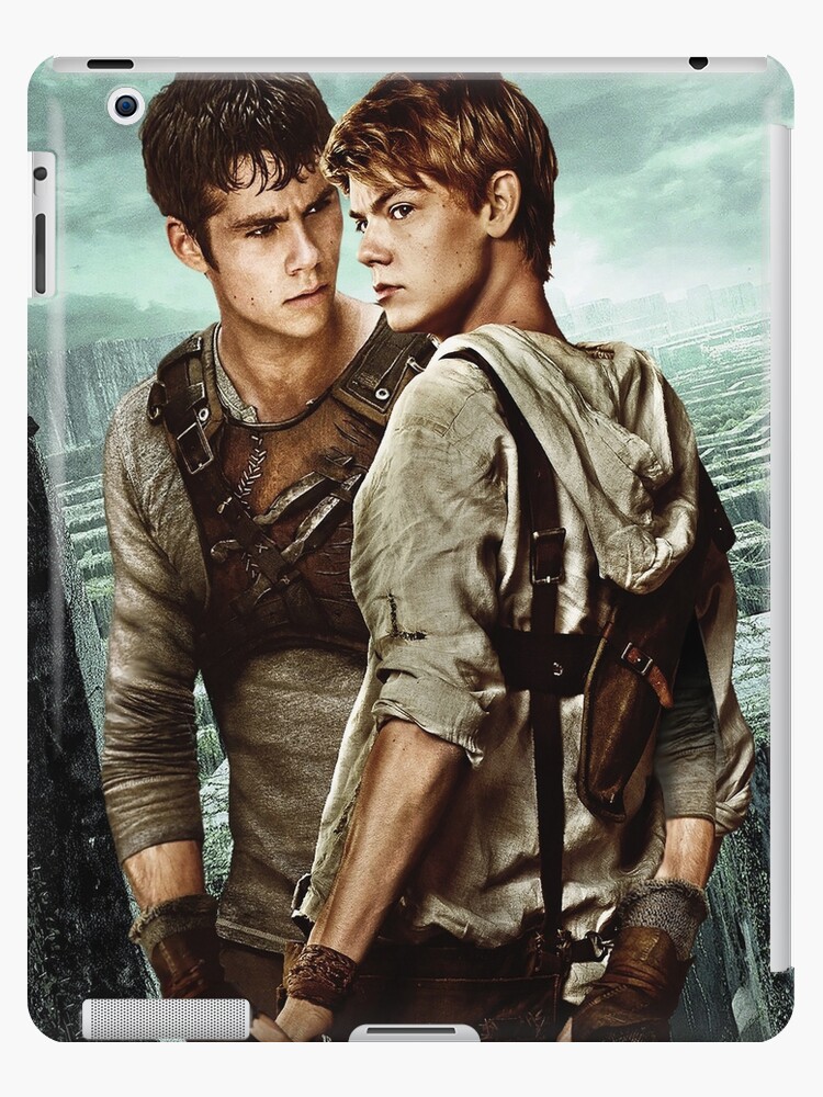 The Maze Runner Trailer Still Thomas and Newt