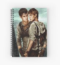 Newt X Thomas - Maze Runner Spiral Notebook