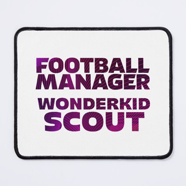 Item preview, Football Manager Wonderkid Scout Geo Purple 2 designed and sold by VRedBaller.