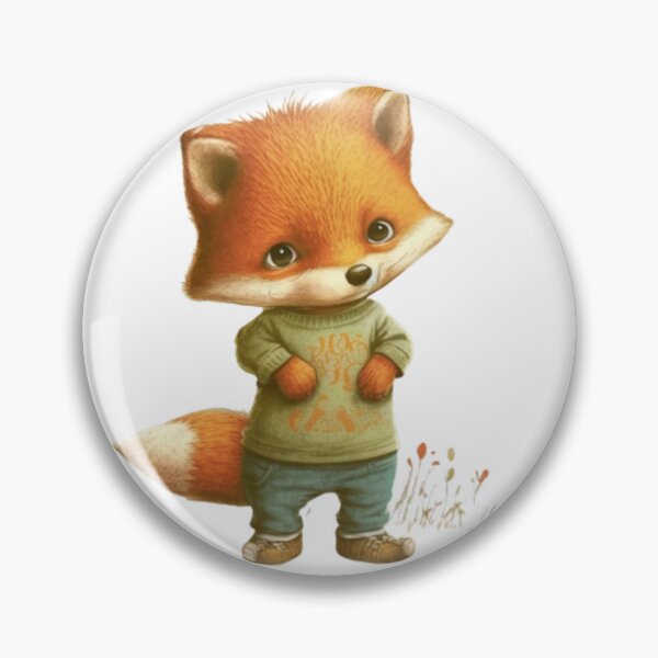 Item preview, Cute fox designed and sold by ShopLeilaArt.