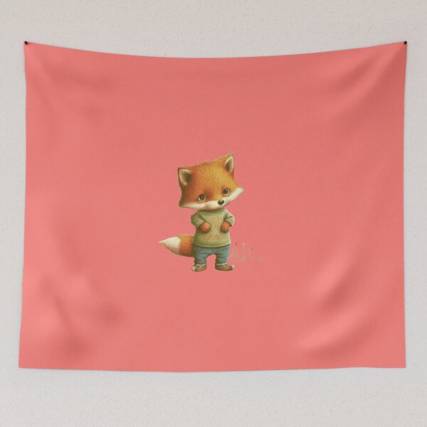 Item preview, Cute fox designed and sold by ShopLeilaArt.
