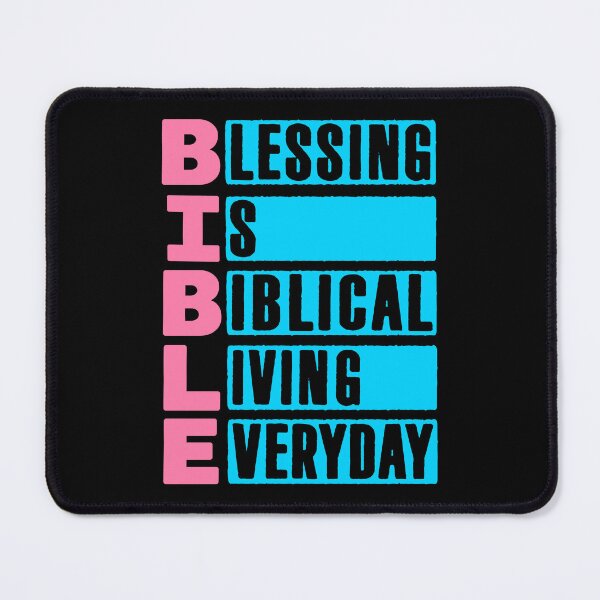 Item preview, BIBLE - Blessing Is Biblical Living Everyday designed and sold by plushism.