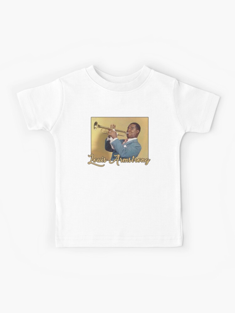 Louis Armstrong, Music Star, Kids T-Shirt