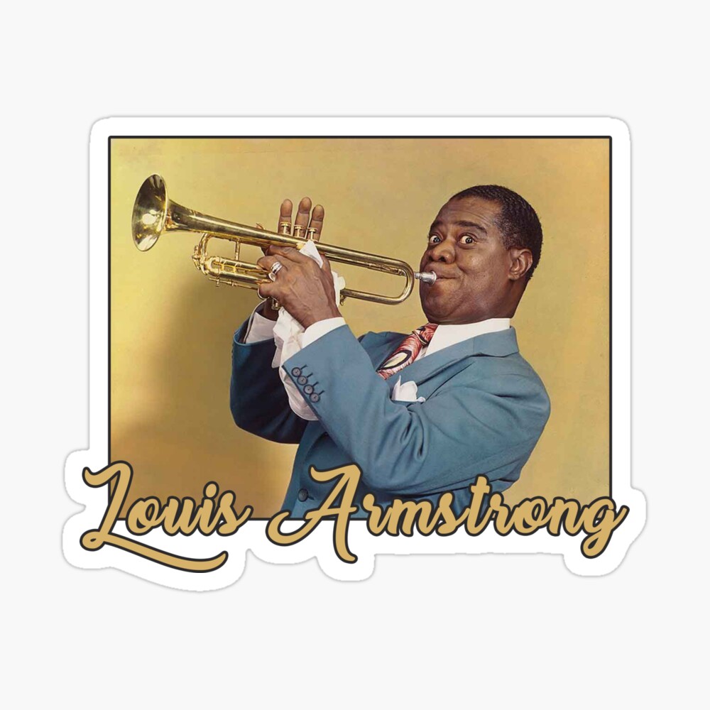 Louis Armstrong, Music Star, Kids T-Shirt