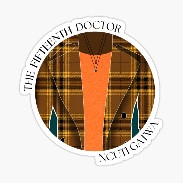 Item preview, The Fifteenth Doctor Ncuti Gatwa designed and sold by Blue Box Artworks.