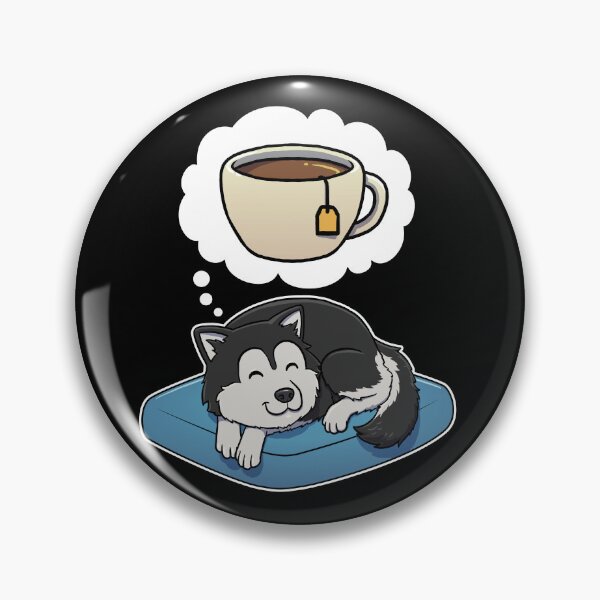 Aperçu de l'œuvre Alaskan Malamute dreaming about Tea créée et vendue par DoggieDelights.