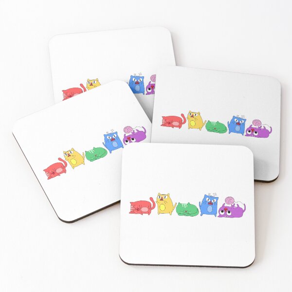Item preview, Rainbow Pride Cats designed and sold by everything4eva.